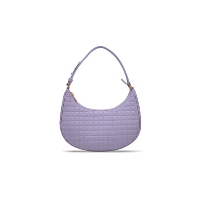 CELINE AVA BAG IN TRIOMPHE QUILT LAMBSKIN 193952BZJ.01BB (23*14*7cm)